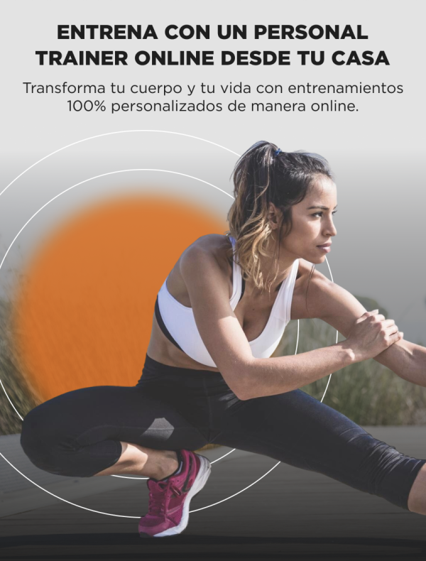 Personal Trainer online  x8 Sesiones al mes